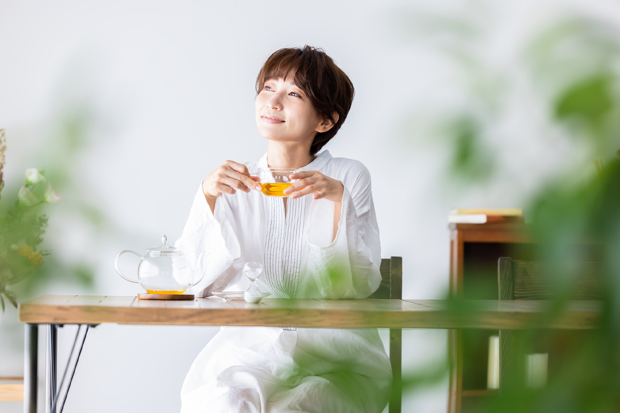 たった5分で、
笑顔の毎日を手に入れる。